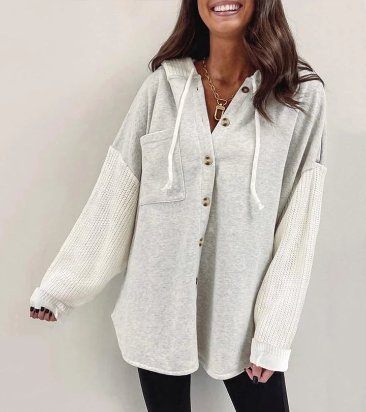 Mandi | Giacca casual con maniche lavorate