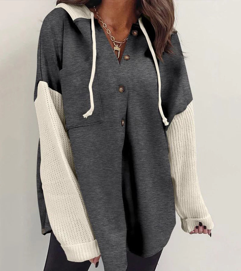 Mandi | Giacca casual con maniche lavorate