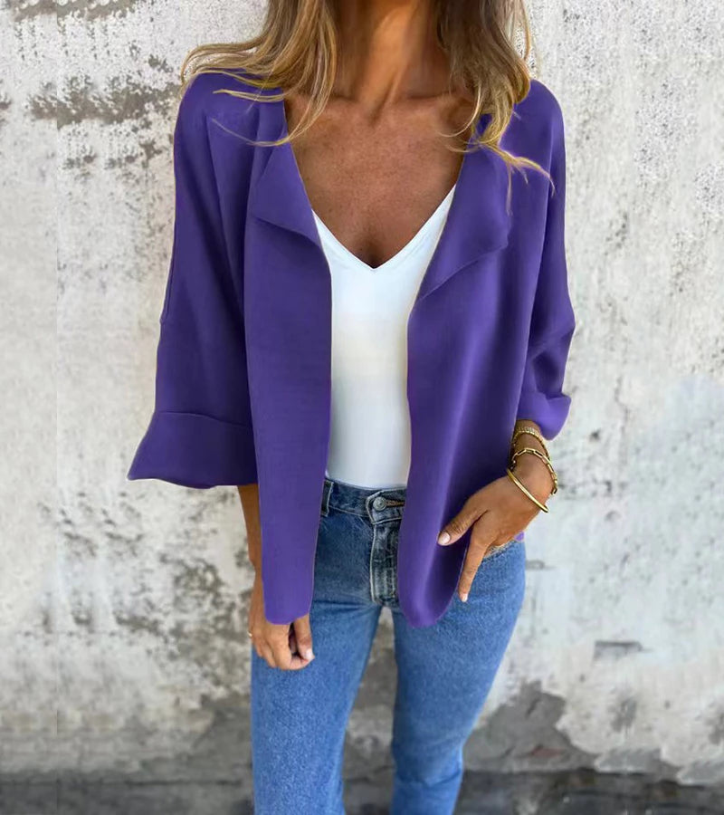 Dalila | Giacca casual ed elegante da donna con risvolto