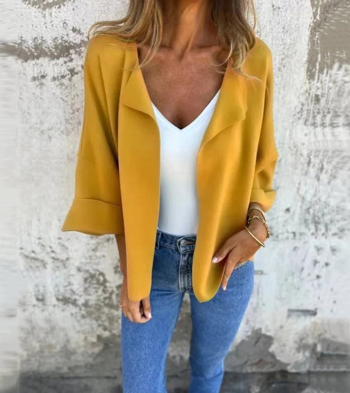 Dalila | Giacca casual ed elegante da donna con risvolto