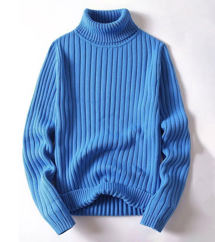 Andro | Maglione a collo alto a coste elegante