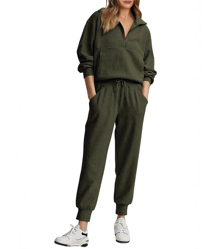 Pina | Completo due pezzi con mezza zip