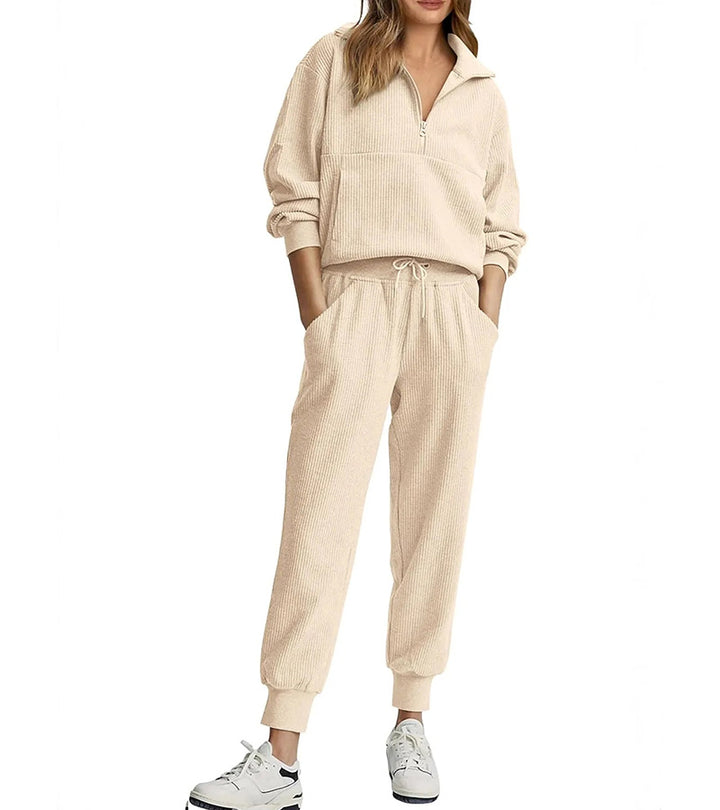 Pina | Completo due pezzi con mezza zip