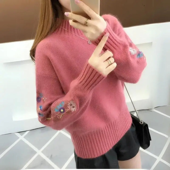 Isabel | Maglione Ricamato per un Look alla Moda