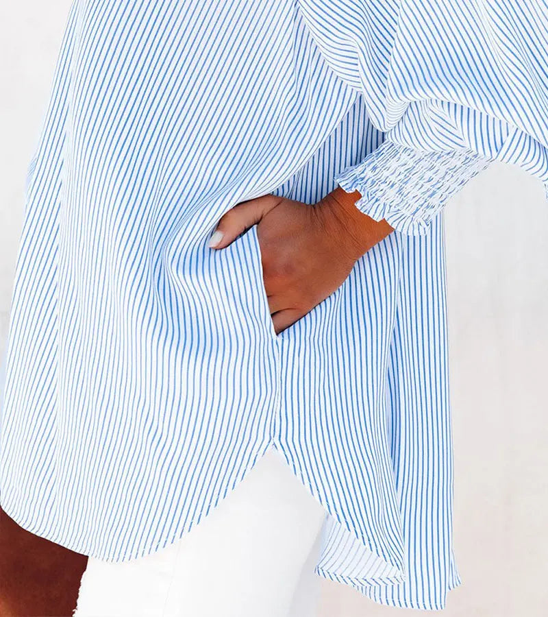 Euploria | Camicia oversize a righe