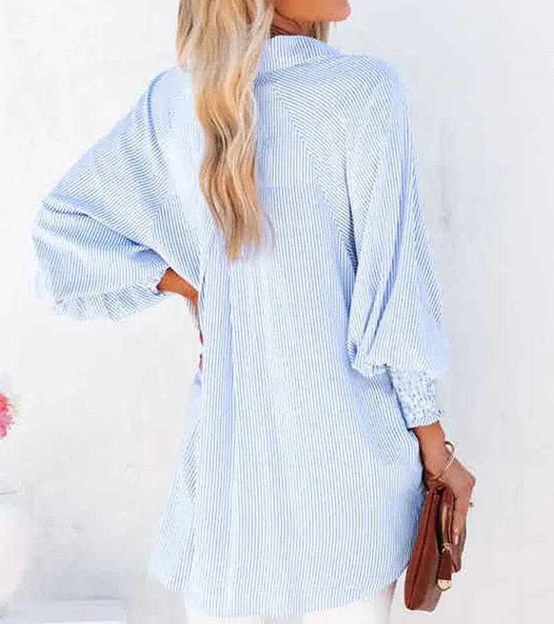 Euploria | Camicia oversize a righe