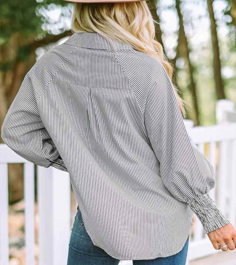 Euploria | Camicia oversize a righe