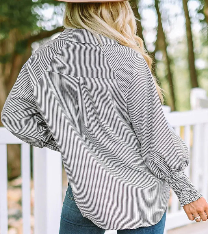 Euploria | Camicia oversize a righe