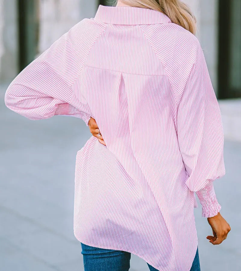 Euploria | Camicia oversize a righe