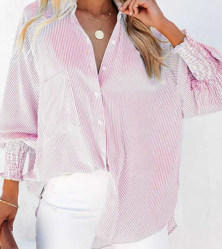 Euploria | Camicia oversize a righe