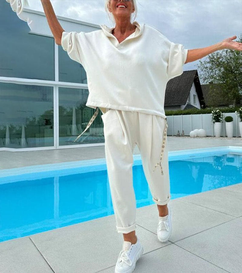 Richelle | Completo felpa con cappuccio e joggers