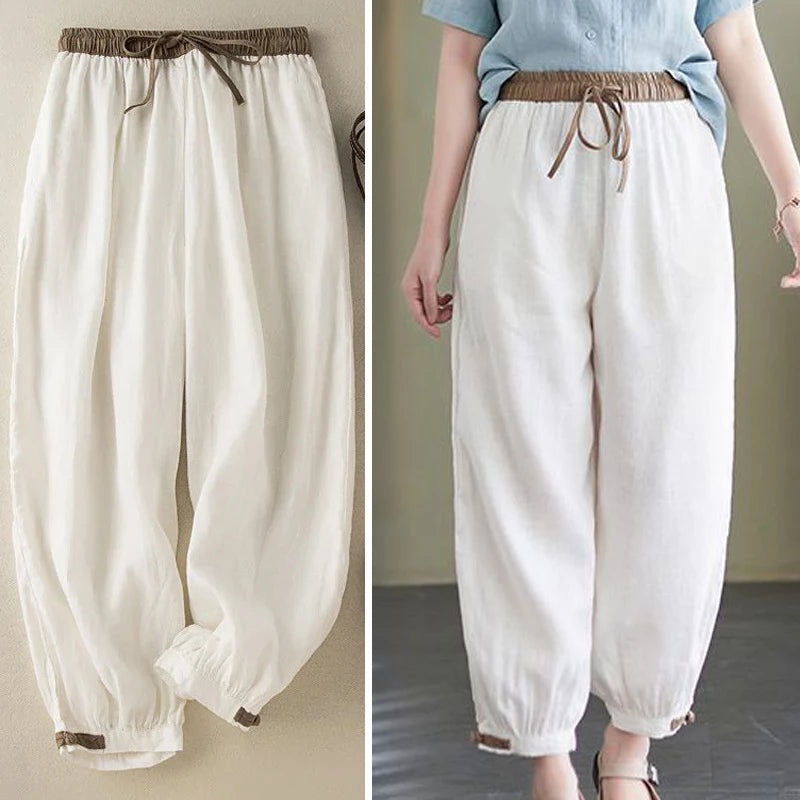 Fabrizia | Pantalone in cotone – eleganza e comodità ogni giorno