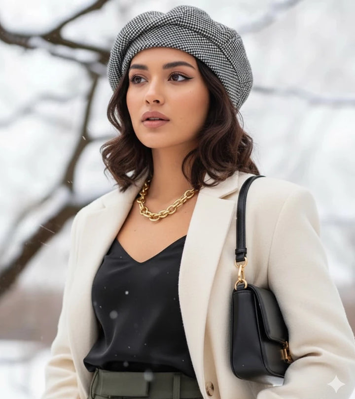 Léa | L'eleganza senza tempo del berretto parigino