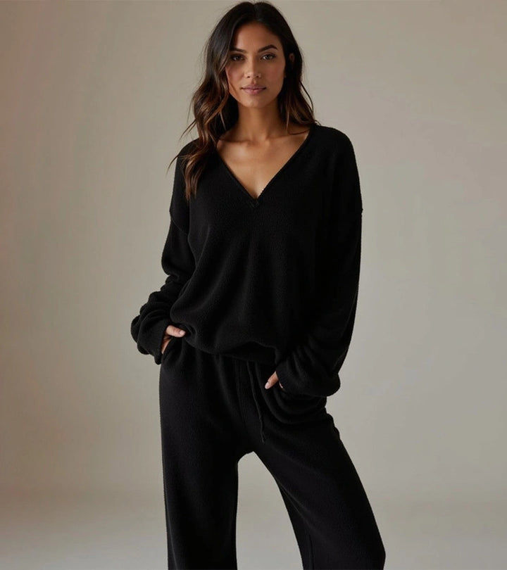 Calmlily | Set due pezzi da relax in pile oversize