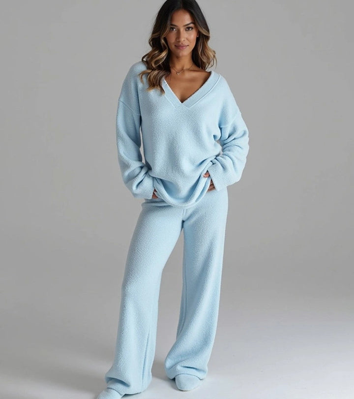 Calmlily | Set due pezzi da relax in pile oversize