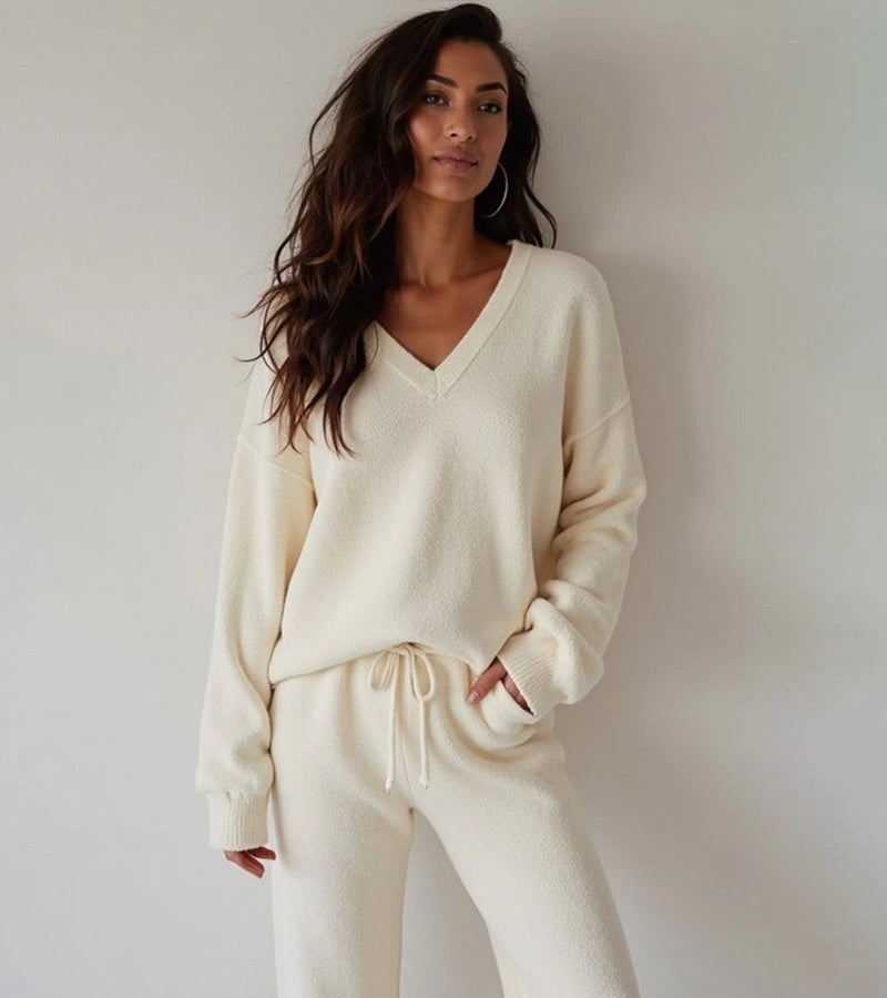 Calmlily | Set due pezzi da relax in pile oversize
