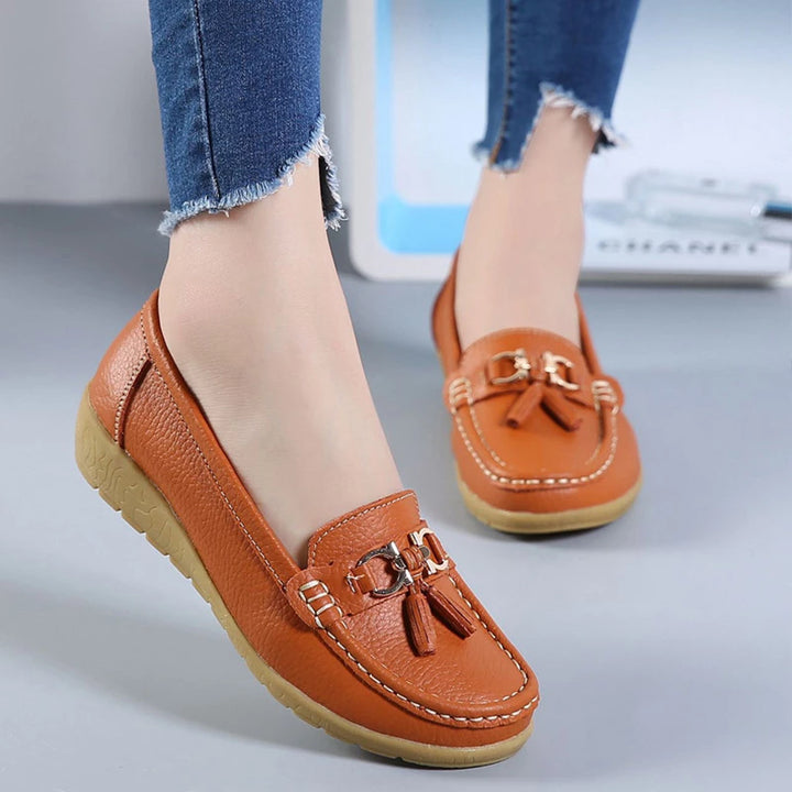 SOLINE | Mocassini in Pelle Traspiranti - ultra confortevoli