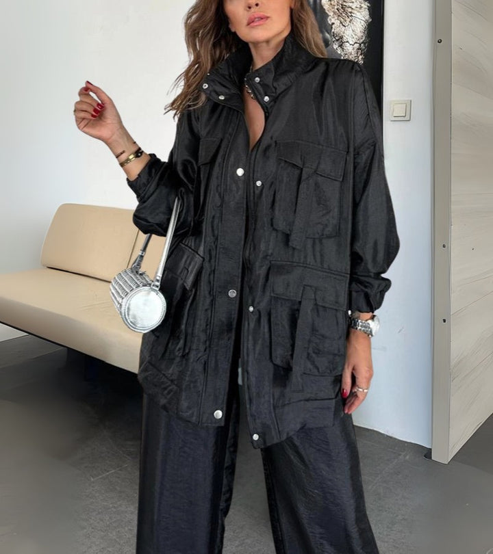 Tiziana | Set due pezzi con pantaloni dritti