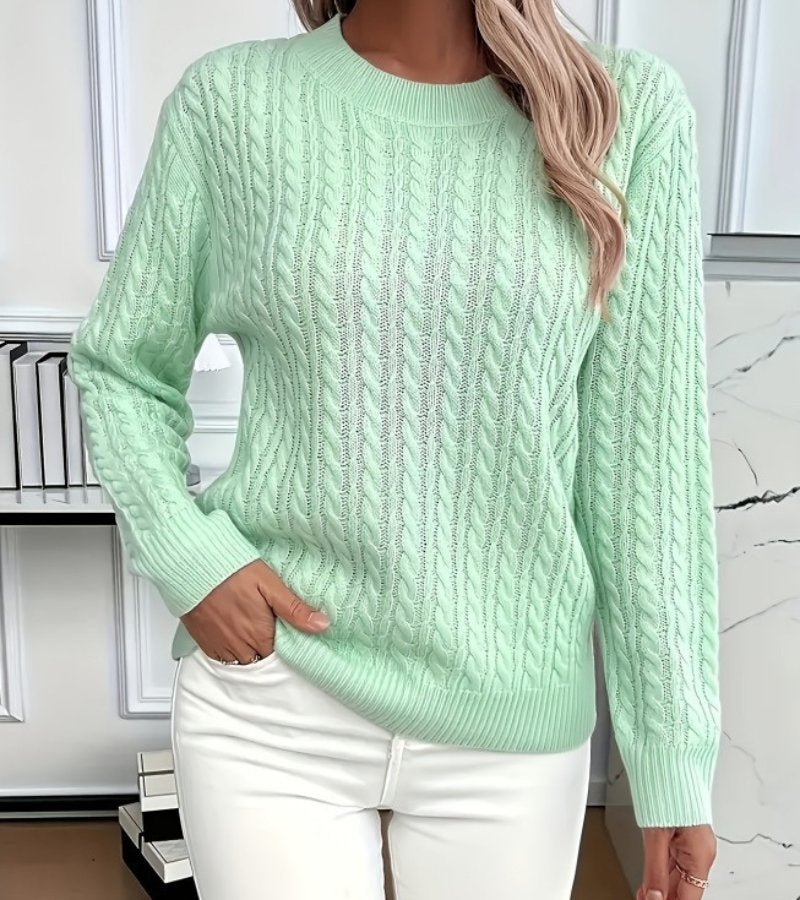 Bernila | Maglione treccia elegante