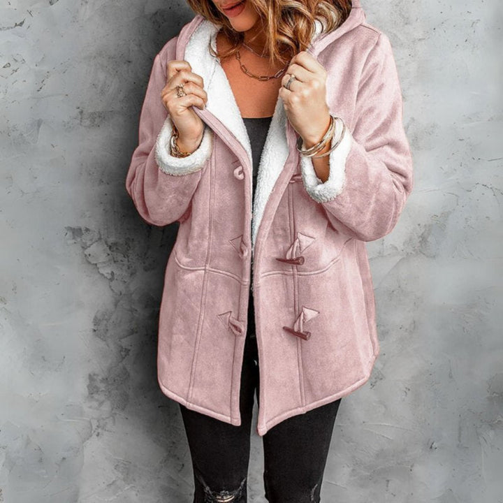 Amanda | Cappotto con Cappuccio a Media Lunghezza