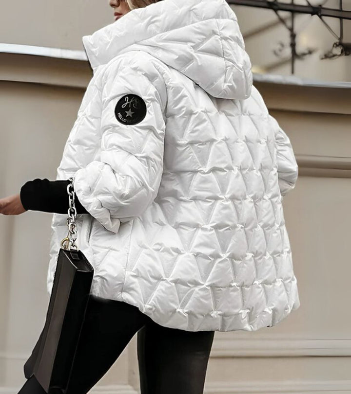 Viorica | Giaccone trapuntato con cappuccio