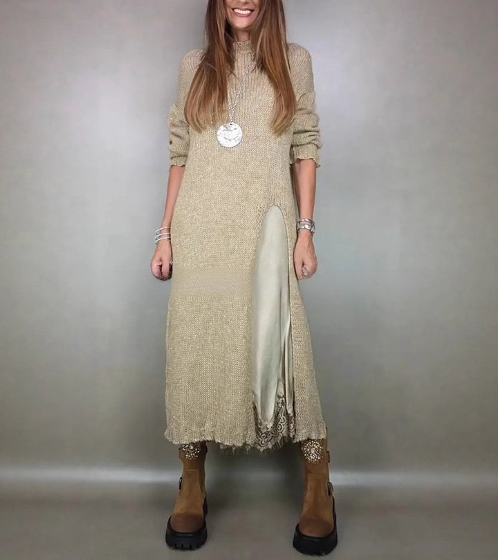 Silva | Completo Lungo in Maglia e Raso