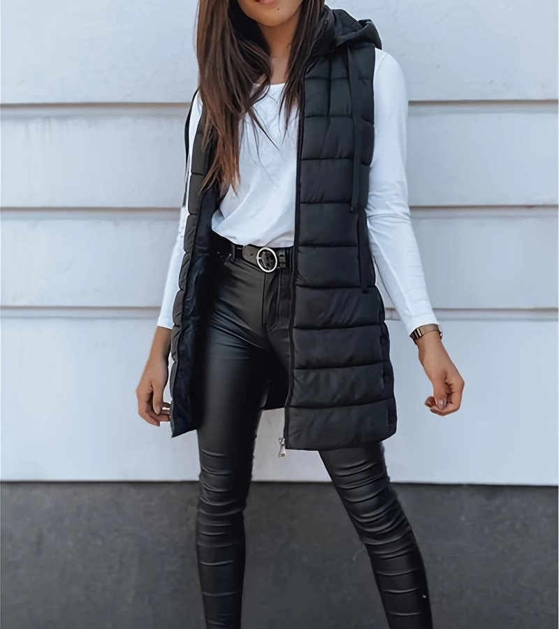 Vanda | gilet lungo imbottito