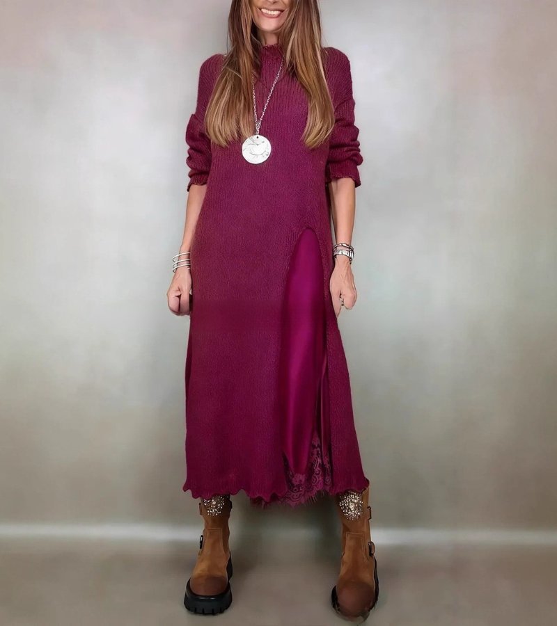 Silva | Completo Lungo in Maglia e Raso