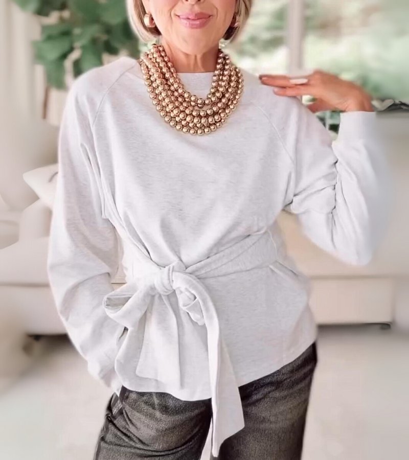 Sophie | Top nodo eleganza casual