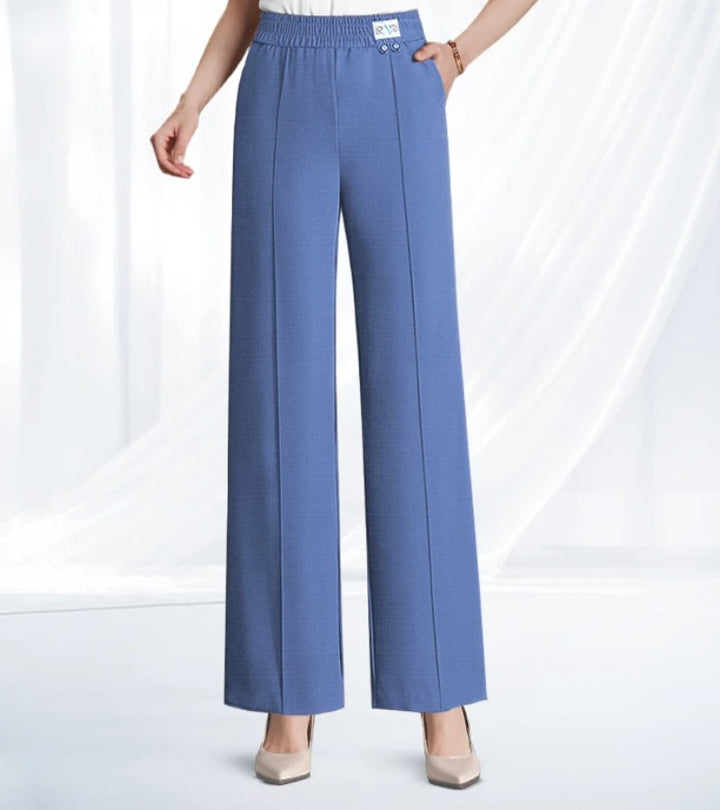 Silvia | Pantaloni a vita alta morbidi ed eleganti