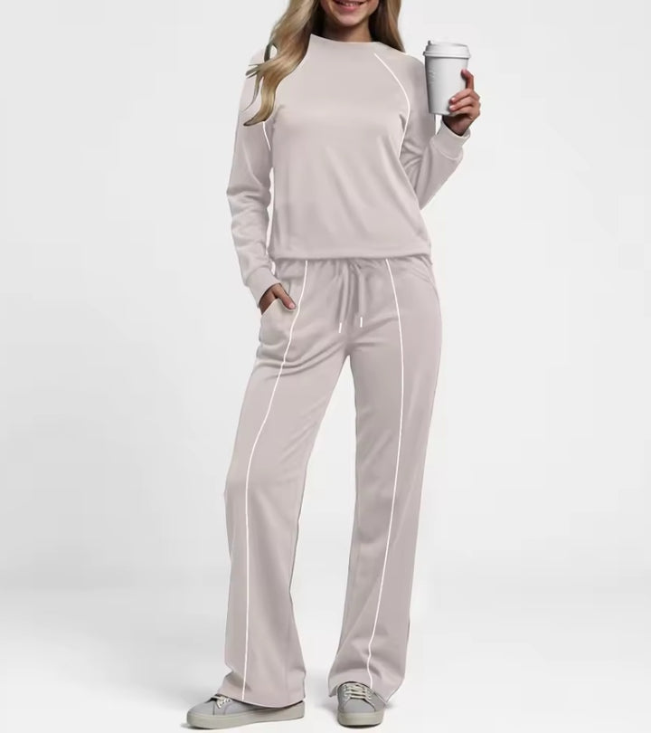 Livio | Completo a Due Pezzi con Pantaloni a Zampa