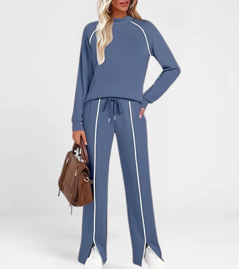 Livio | Completo a Due Pezzi con Pantaloni a Zampa