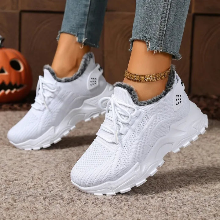 Sari | Sneakers morbide e calde in cotone peluche