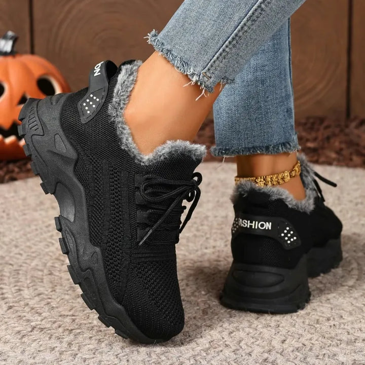 Sari | Sneakers morbide e calde in cotone peluche