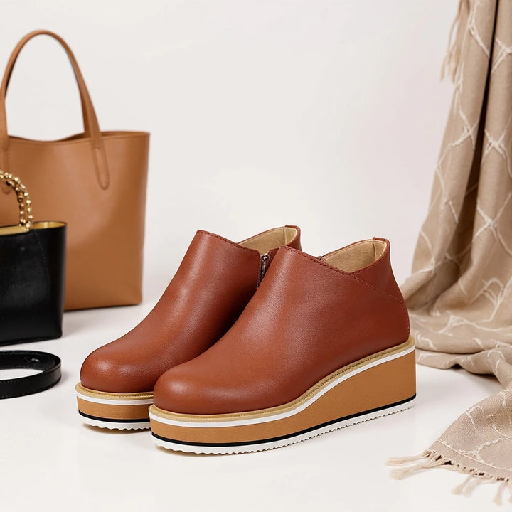 Ajusco | scarpe che uniscono altezza, stile e sicurezza ad ogni passo