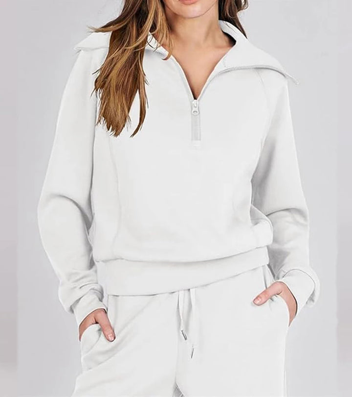 Rita | Completo Elegante a Due Pezzi con Pantaloni a Zampa