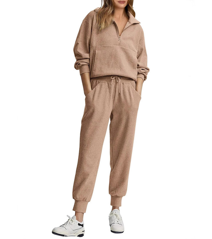 Pina | Completo due pezzi con mezza zip