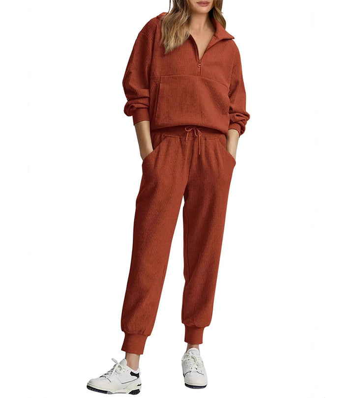 Pina | Completo due pezzi con mezza zip