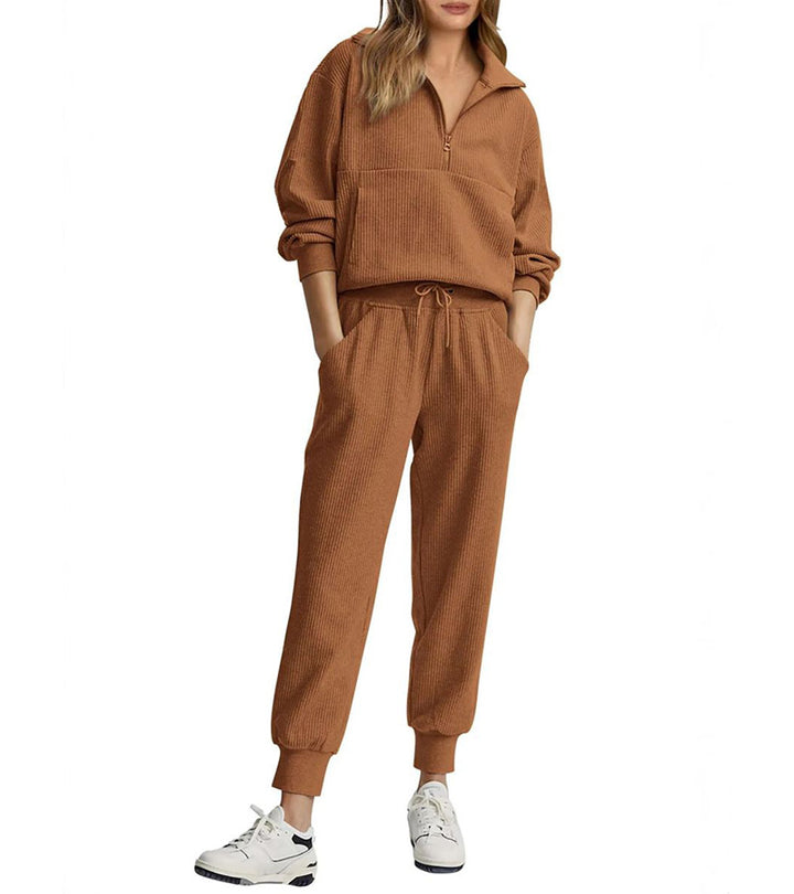 Pina | Completo due pezzi con mezza zip