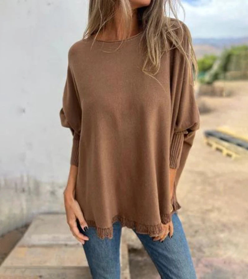 Esther | Maglione elegante con frange
