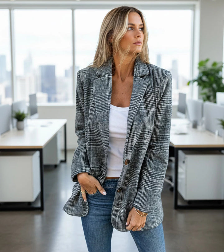 Anabella | Blazer casual a quadri