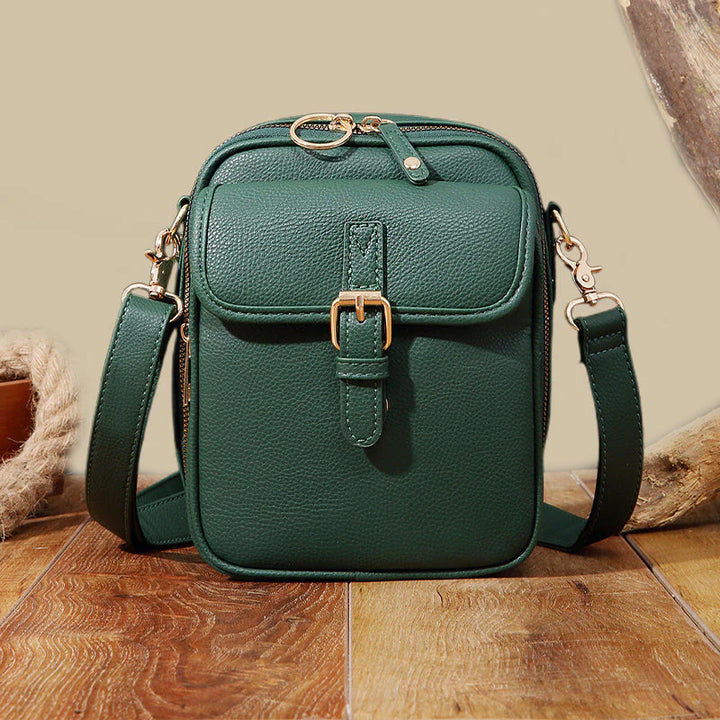 Judit | Borsa a tracolla vintage multi-tasche - stile e grande capacità