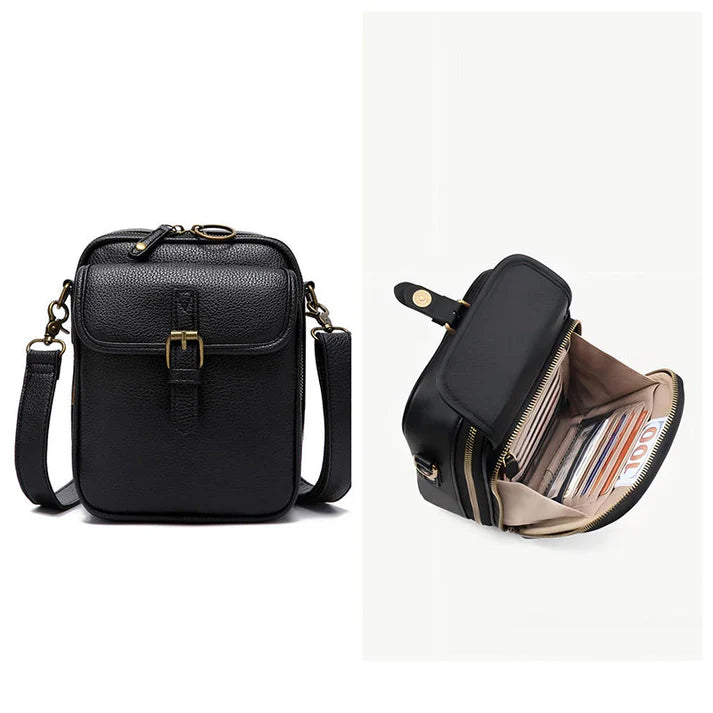 Judit | Borsa a tracolla vintage multi-tasche - stile e grande capacità
