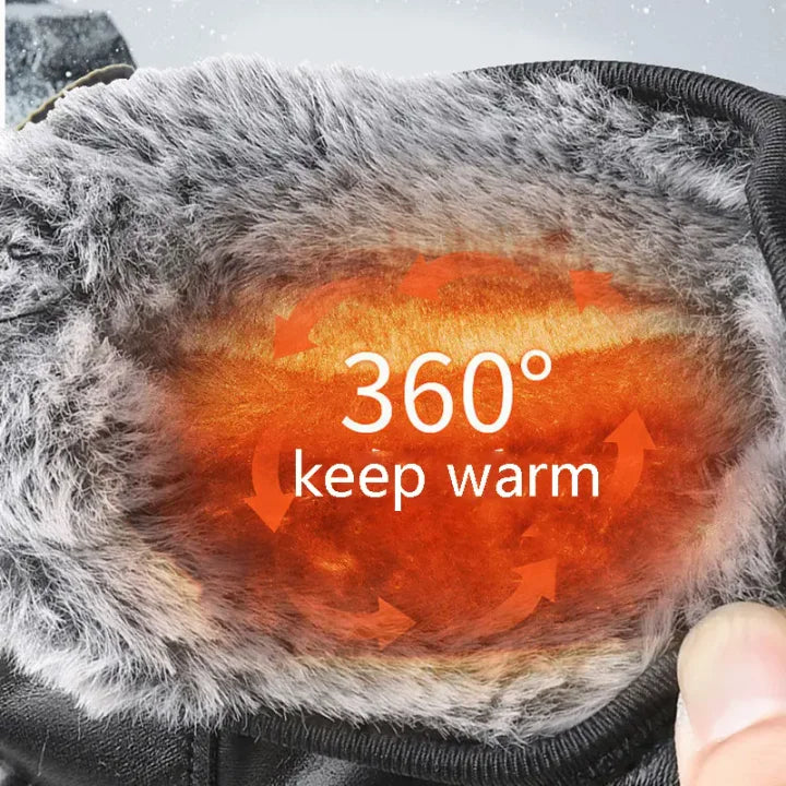 Eleganti | Stivaletti invernali foderati in pelliccia, chic e confortevoli